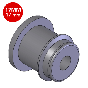 17MM Dood™ Round Hole Whip Guide Bushings